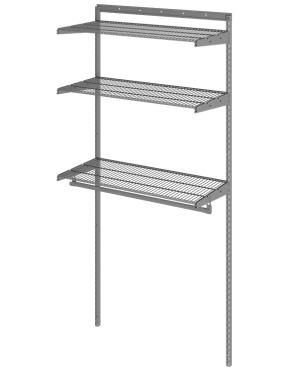 Гардеробная система Basic G90 графит